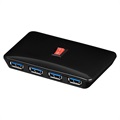Goobay SuperSpeed 4-Port USB 3.0 Hub - 5Gbit/s - Black