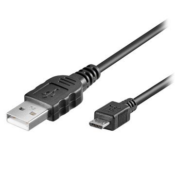 Goobay USB 2.0 / MicroUSB Cable - Black