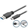 Goobay USB 3.0 / USB Type-C Cable - 1m - Black