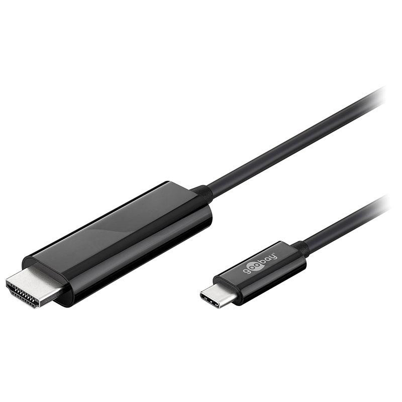 Goobay USB Type-C / HDMI Cable - 1.8m - Black