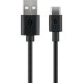 Goobay USB-C Cable 2m - USB-C/USB-A - Black