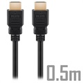 Goobay Ultra High Speed HDMI 2.1 8K Cable - 0.5m - Black