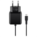 Goobay Universal MicroUSB Wall Charger - 15W, 5V/3A - Black