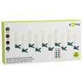 Goobay Wireless LED Christmas Tree Candles - 10 Pcs.