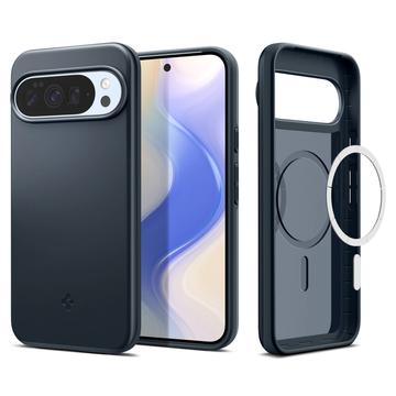 Google Pixel 10 Pro XL Spigen Thin Fit Mag MagSafe Case - Metal Slate