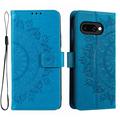 Google Pixel 10a Mandala Series Wallet Case - Blue