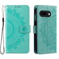 Google Pixel 10a Mandala Series Wallet Case - Green