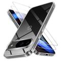 Google Pixel 11/11 Pro TPU Case w/ 2x Tempered Glass Screen Protector - 9H - Clear
