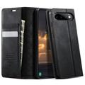 Google Pixel 11/11 Pro Caseme 033 Calf Texture Wallet Case with RFID Blocking - Black