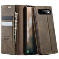 Google Pixel 11/11 Pro Caseme 033 Calf Texture Wallet Case with RFID Blocking - Coffee