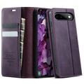 Google Pixel 11/11 Pro Caseme 033 Calf Texture Wallet Case with RFID Blocking - Purple