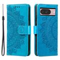 Google Pixel 11 Mandala Wallet Case with Wrist Strap