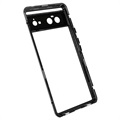 Google Pixel 6 Magnetic Case with Tempered Glass - Black