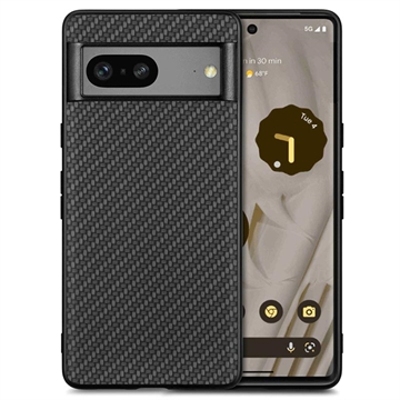 Google Pixel 7 Hybrid Case - Carbon Fiber - Black