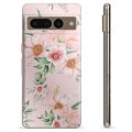 Google Pixel 7 Pro TPU Case - Watercolor Flowers