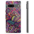 Google Pixel 7 TPU Case - Abstract Flowers