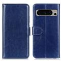 Google Pixel 8 Pro Wallet Case with Magnetic Closure - Blue