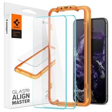 Google Pixel 8 Spigen ALM Glas.tR Screen Protector - 2 Pcs.