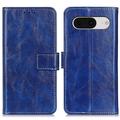 Google Pixel 8 Wallet Case with Magnetic Closure - Blue