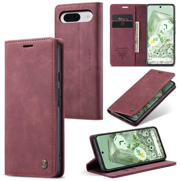 Google Pixel 8a Caseme 013 Series Wallet Case - Wine Red