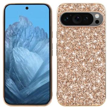 Google Pixel 9/9 Pro Glitter Series Hybrid Case - Gold