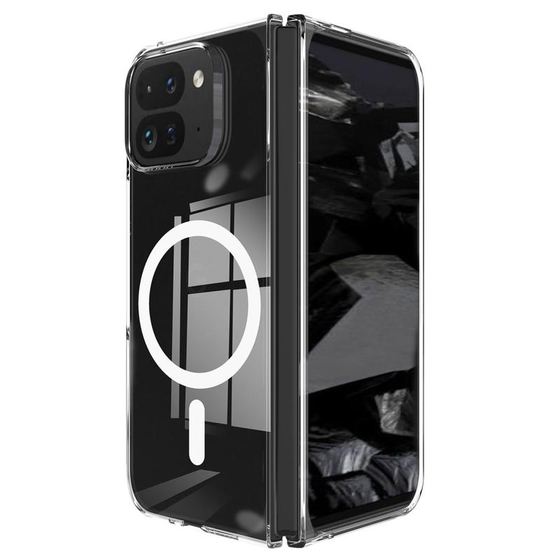 Rome Tech Clear TPU Hybrid Case For Google Pixel 9 Pro Fold (2024) – Shockproof Cover