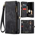 Google Pixel 9a Caseme 008 2-in-1 Multifunctional Wallet Case - Black