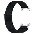 Google Pixel Watch 2/Pixel Watch Nylon Strap with Velcro Closure - Black
