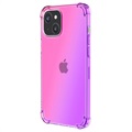 Gradient Shockproof iPhone 14 TPU Case - Pink / Purple