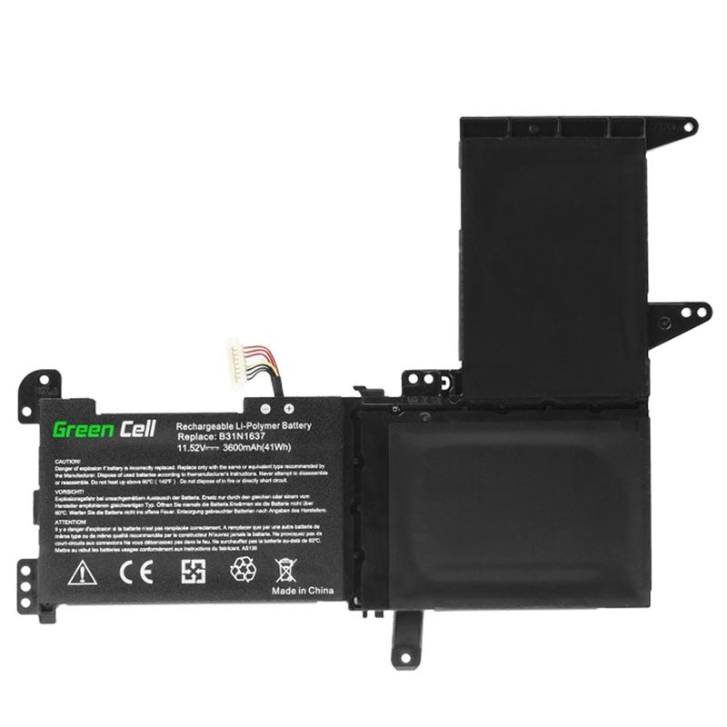 Green Cell Battery Asus VivoBook 15, VivoBook S15 3600mAh