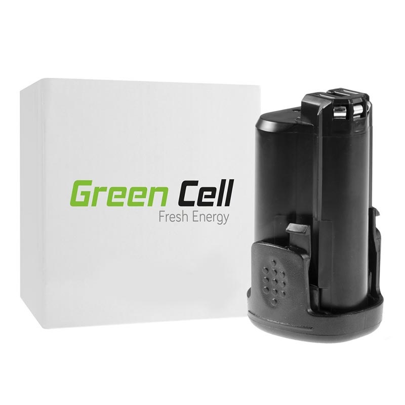 Green Cell Battery Bosch Pba 10 8 Pba 12 1600a00h3d 1 5ah