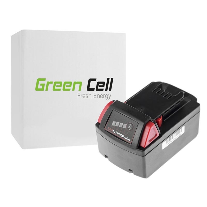 Green Cell Battery - Milwaukee C18, M18 