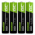 Green Cell HR03 Rechargeable AAA Batteries - 950mAh - 1x4