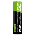 Green Cell HR6 Rechargeable AA Batteries - 2600mAh - 1x4