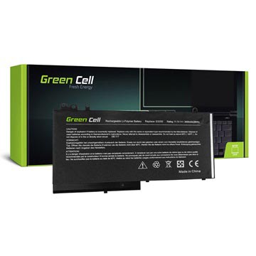 Green Cell Battery - Dell Latitude E5450, E5470, E5550 - 2900mAh