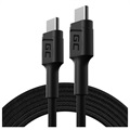 Green Cell Power Delivery Type-C Cable - 60W, 2m - Black