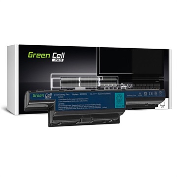 Green Cell Pro Battery - Acer Aspire, TravelMate, Gateway, P.Bell EasyNote - 5200mAh