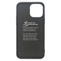 GreyLime Biodegradable iPhone 13 Pro Max Case - Black