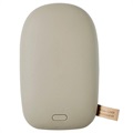 GreyLime Power Stone II Power Bank - 10400mAh, 18W - Beige