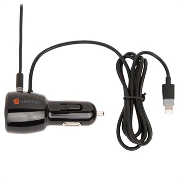 aux itrip griffin charger lightning controller cable