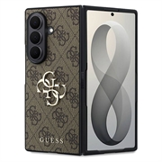 Samsung Galaxy Z Fold8 Ultra Guess 4G Big Metal Logo Hybrid Case - Brown