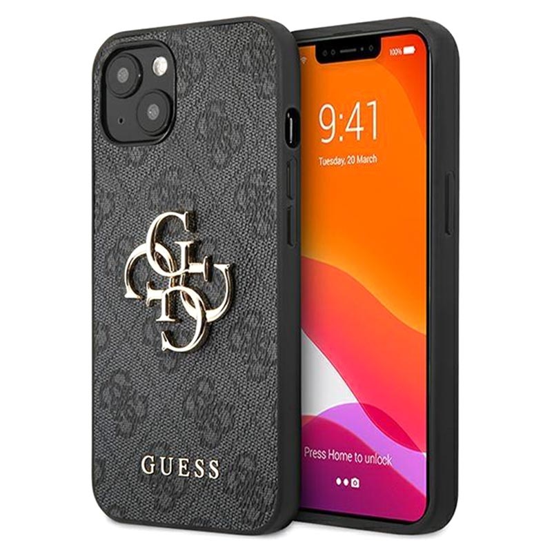 Guess 4G Big Metal Logo iPhone 13 Hybrid