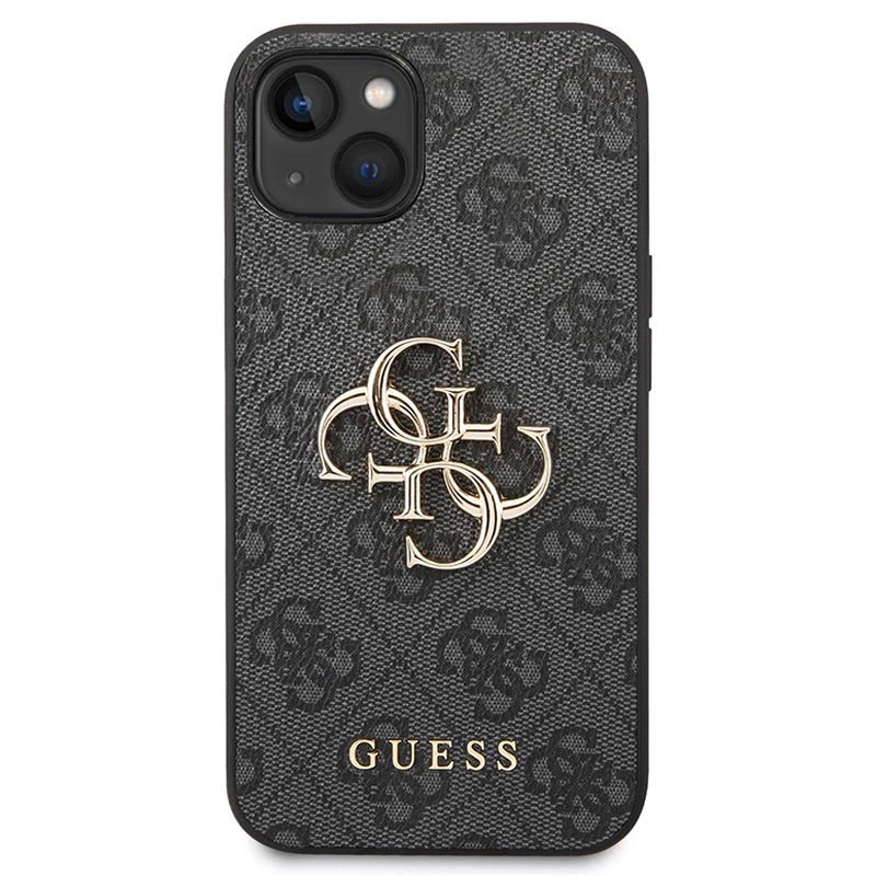 Guess 4G Big Metal Logo iPhone 14 Plus Hybrid Case