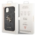 Guess 4G Big Metal Logo iPhone 14 Max Hybrid Case - Grey