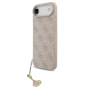 iPhone Air Guess 4G Charm Hybrid Case - MagSafe Compatible - Pink
