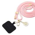 Guess 4G Charm Universal Crossbody Strap - Pink
