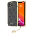 Guess 4G Charms Collection iPhone 13 Hybrid Case - Grey