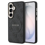Samsung Galaxy S26+ Guess 4G Gold Frame Case - MagSafe Compatible - Black