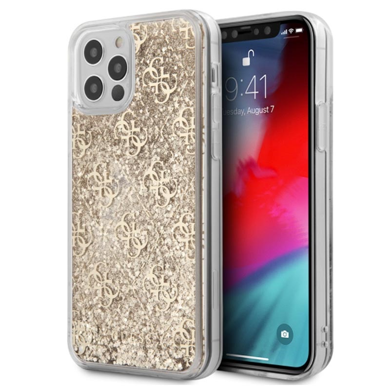 Guess 4G Liquid Glitter iPhone Pro Max Case