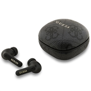 Guess 4G Script Logo ENC True Wireless Headphones - Black